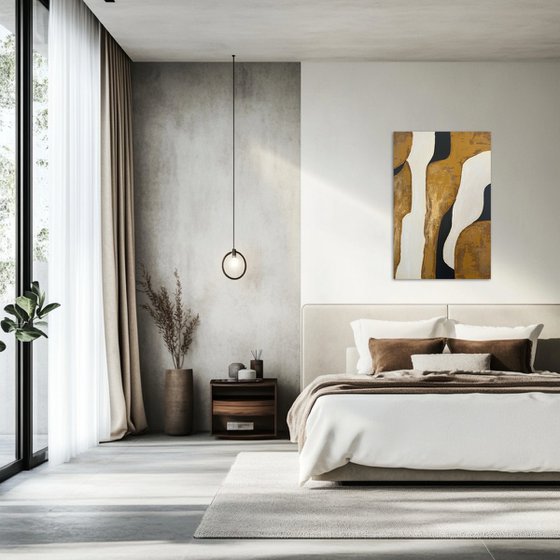 Golden River 60x90x2 cm