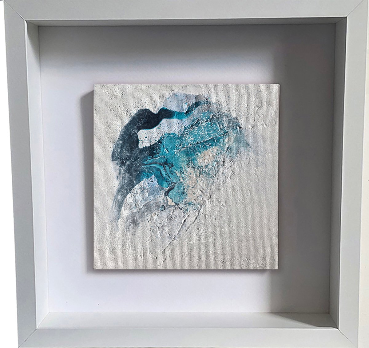 White Little Story Vii By Doris Duschelbauer, 11 X 11, Artwork For Sale On Artfinder