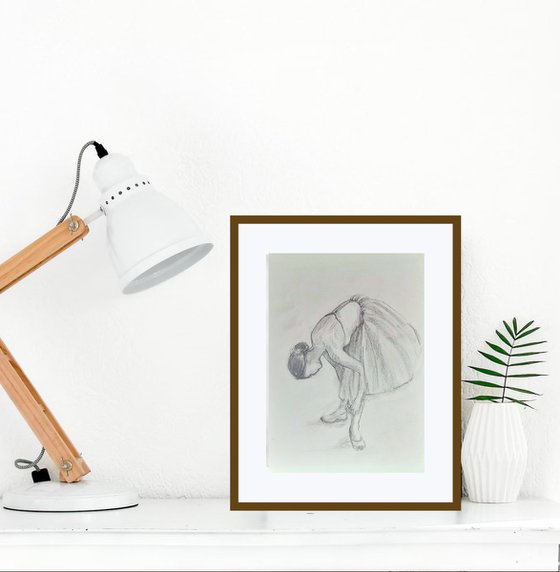 Set of Ballerina  sketches 21 and 22