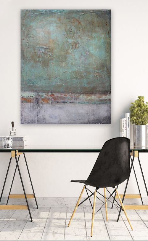 Memories Forgotten - Contemporary Painting by Elizabeth Moran