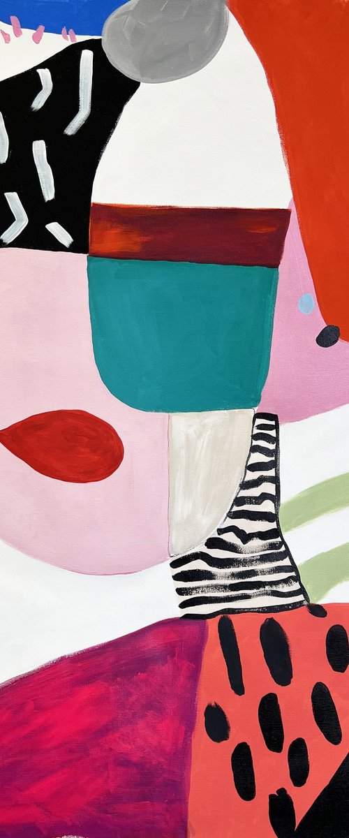 Playful Matisse-Style Abstract by Sasha Robinson