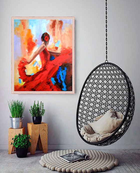 Flamenco dancer 4
