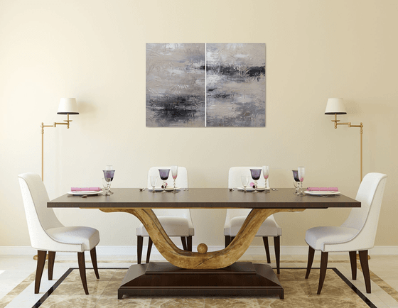 Horizon (diptych)