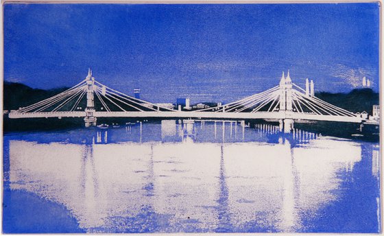 Albert Bridge at Twilight