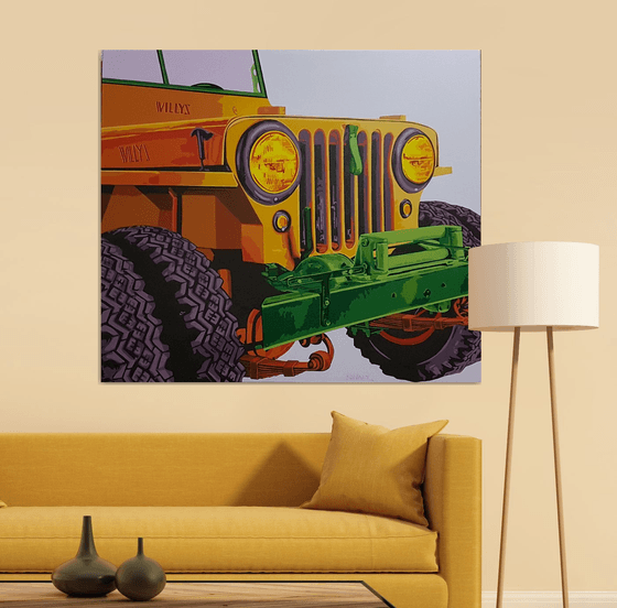 Automobiles – Classic meets Pop - Willeys Jeep