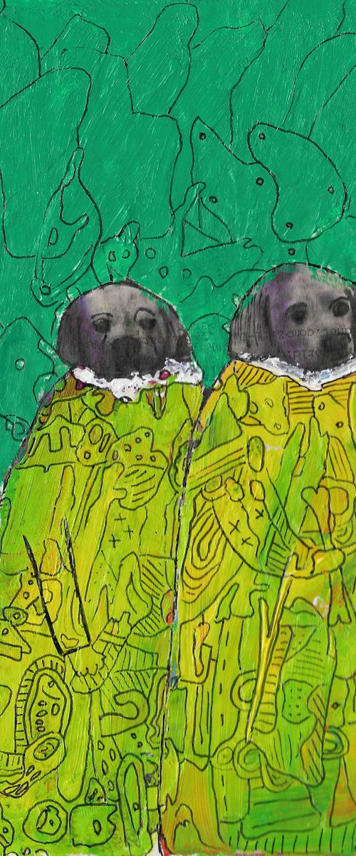 Aristocratic dogs by Pavel Kuragin