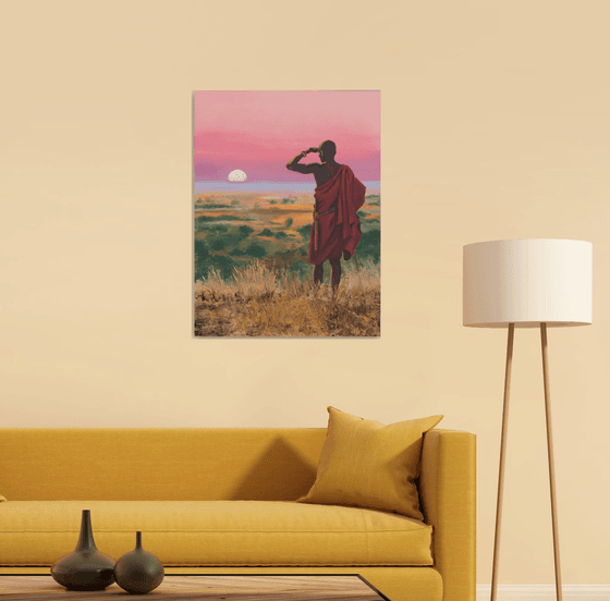 Maasai sunset