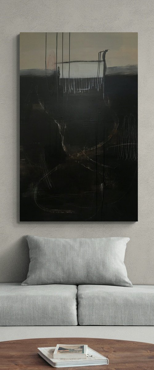 Lyrical Balance Minimalist Painting by Kris Haas