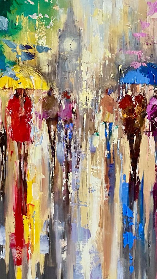 Palette of Rain by Ewa Czarniecka