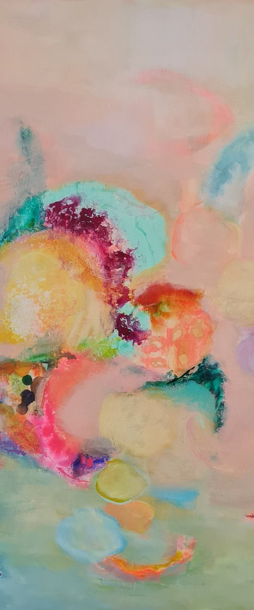 Salmon Sky by Wioletta Gancarz