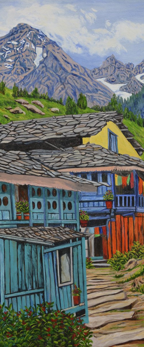 Dwellings in the Himalayas by Ajay Harit