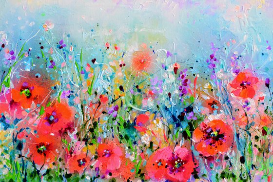 Tuscany Poppy Fields - Wild Flowers