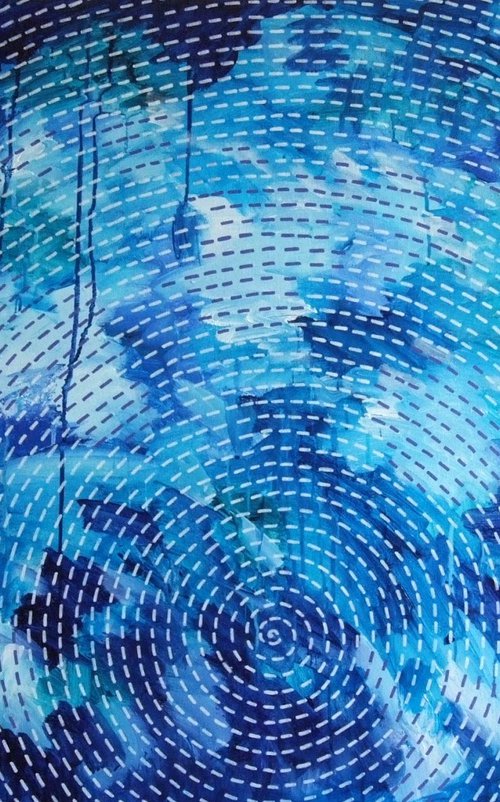 Blue Infinity #70 by Marina Krylova