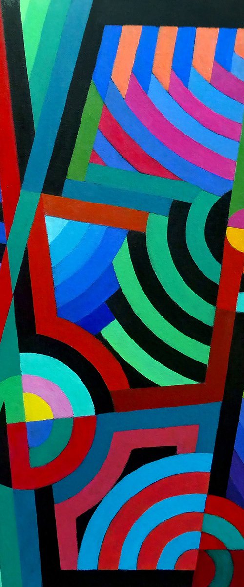 SMALL GEOMETRIC DOODLE by Stephen Conroy