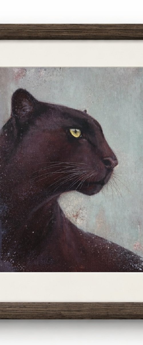 Green and Purple by Alina Marsovna