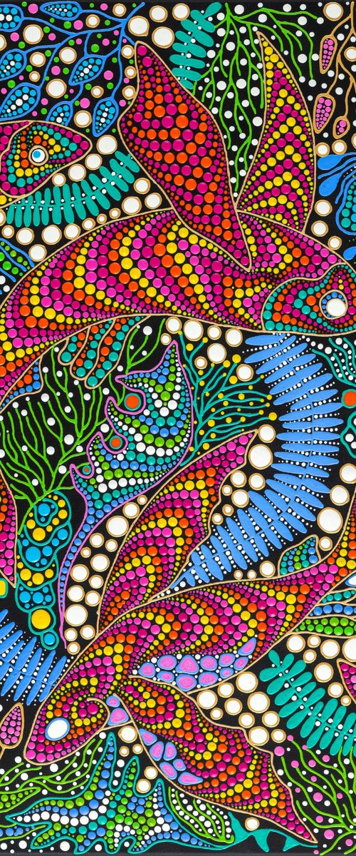 Flying Fish by Oxana Lazari