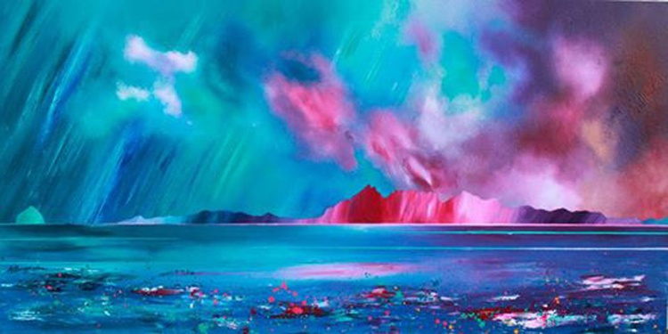 Gathering Storm Over Arran And Ailsa Craig From Artfinder