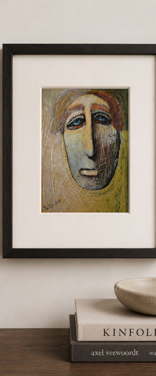 Daarna (15cm x 21cm x 0.1cm) by Zhana Viel