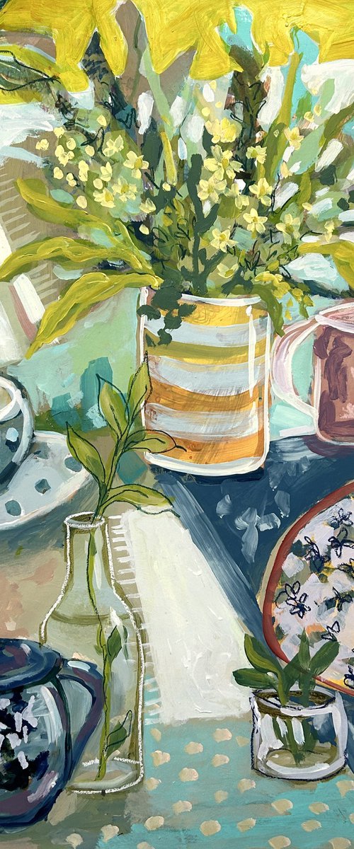 The Stripy Vase by Clair Bremner