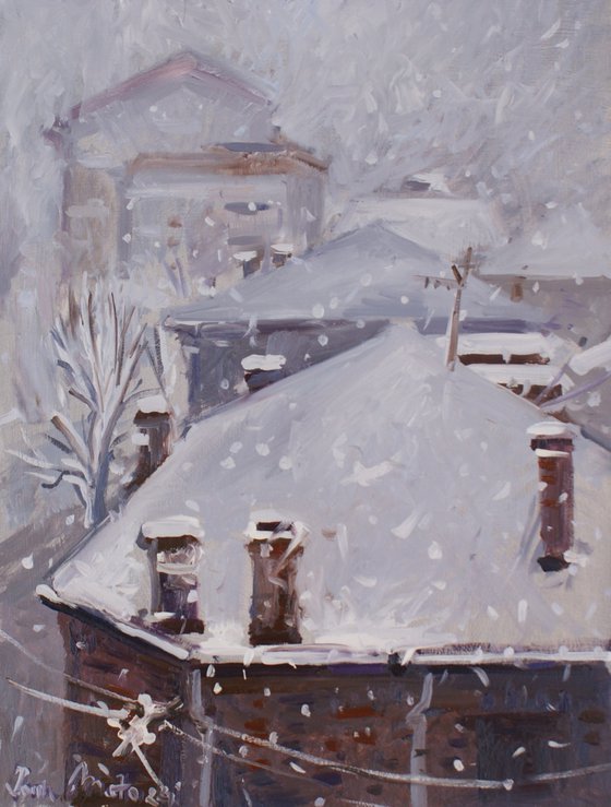 Winter beyond my window