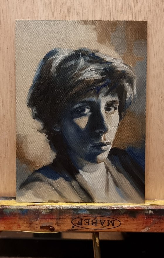 Oil portrait 0724-01