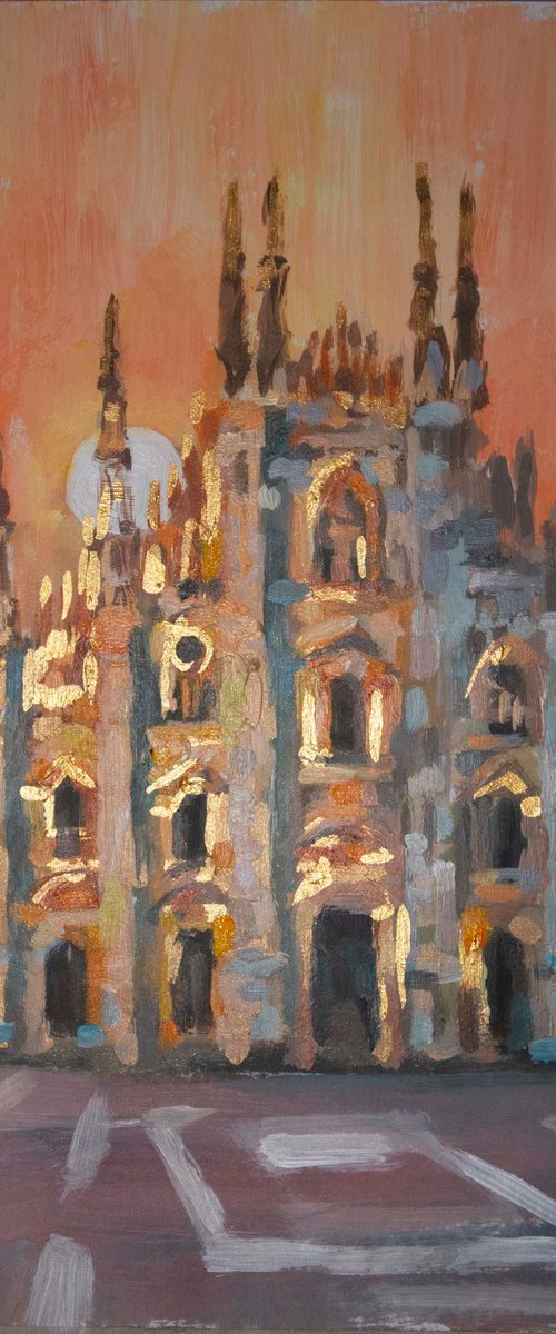 Milan Sunset by Kateryna Bortsova