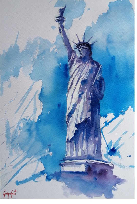 the Statue of Liberty 3