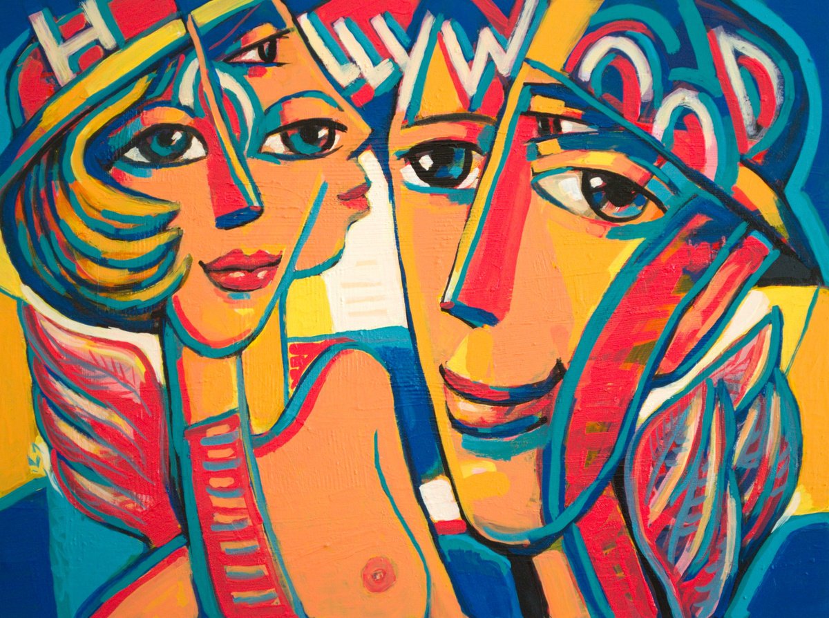 Young Actors By Rumen Sazdov, 31 X 24, Artwork For Sale On Artfinder
