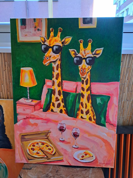 Giraffe date night
