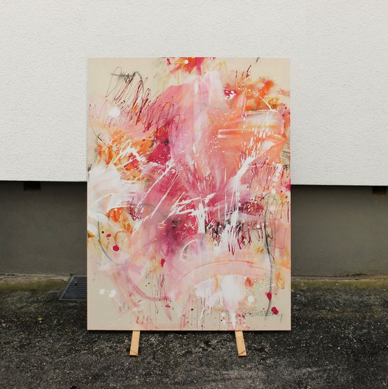 CRIMSON SCRIBBLES (PROCESS OVER PLAN)