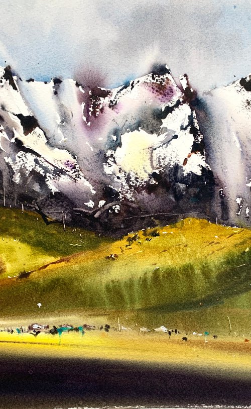 Mountainscape #3 by Eugenia Gorbacheva