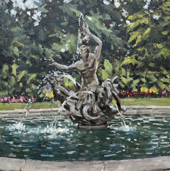 Triton fountain, Regent's Park, London