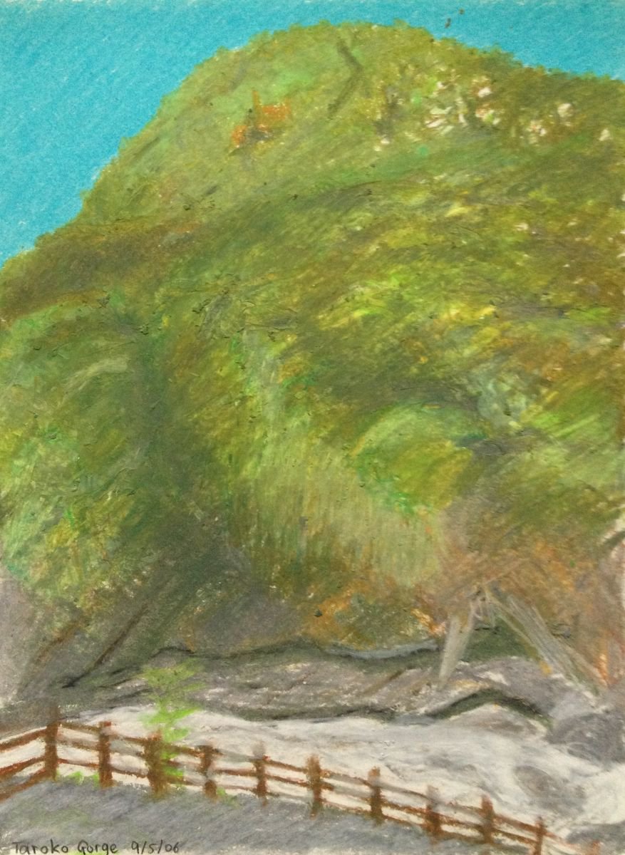 Mountainside, Taroko Gorge by David Lloyd