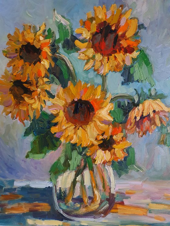 Bouquet "Sunflowers"