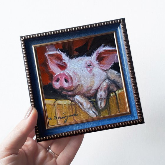 Pig portrait