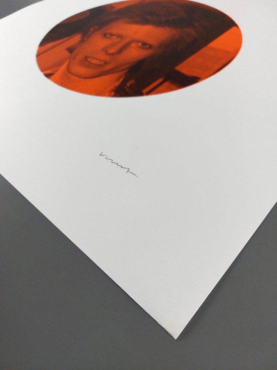 David Bowie Makos/McEvoy - Orange