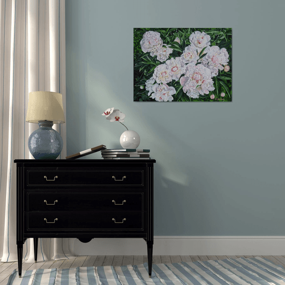 Peonies in Sunlight