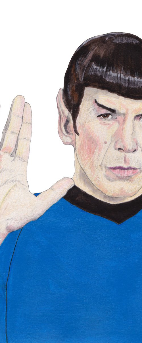 Spock Leonard Nimoy by Paul Nelson-Esch