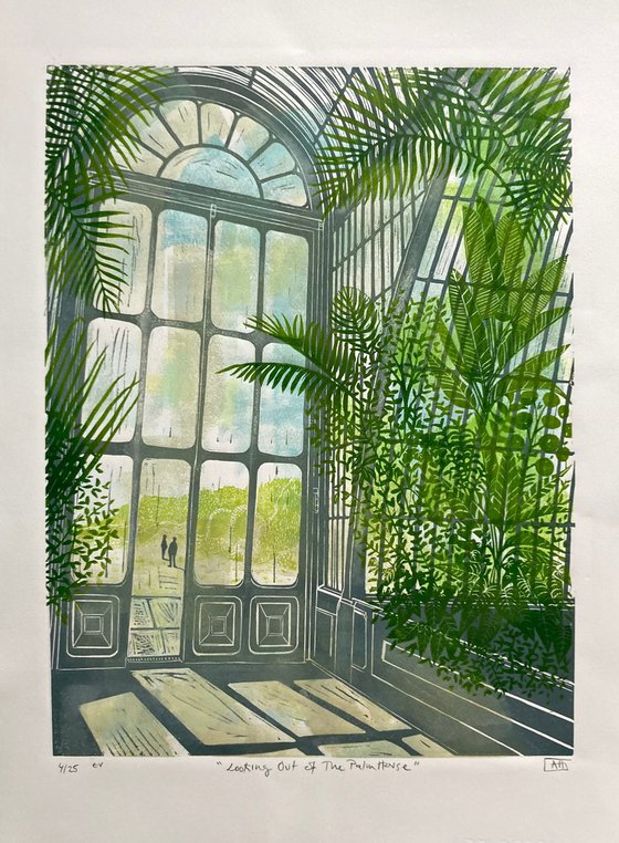 Looking Out of the Palm House