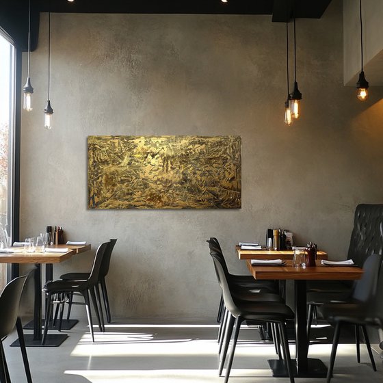 Gold Leaf 120x60x2