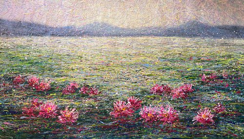 Claude Monet's Water lilies by Nadins ART