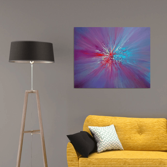 Ultra Violet Light Explosion