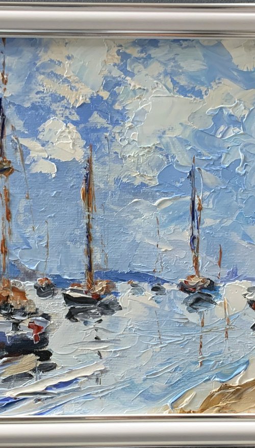 Coastal Charm. Yachts,boat. by Vita Schagen