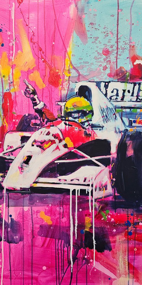 Senna The Champion by Marta Zawadzka