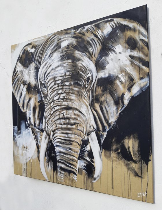 ELEPHANT #14 - Series 'One of the big five'