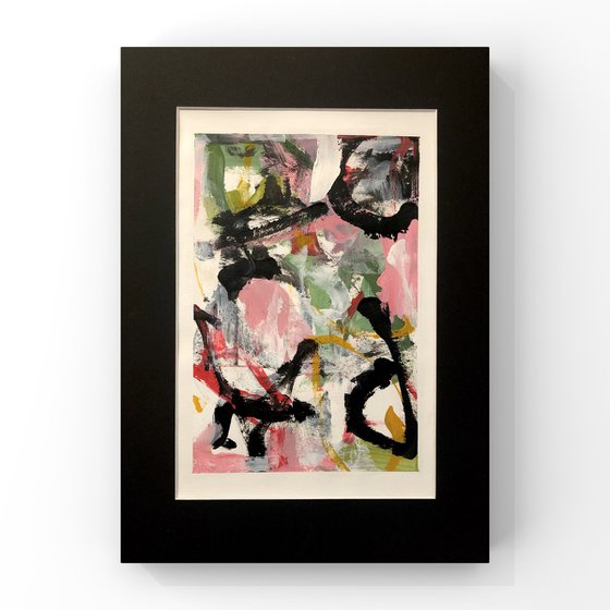 Lively up. Original abstract painting.