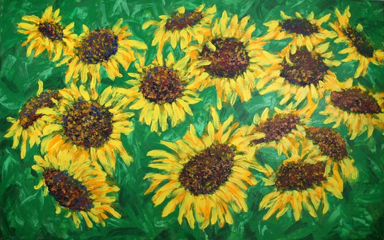 Sunflowers /  ORIGINAL PAINTING