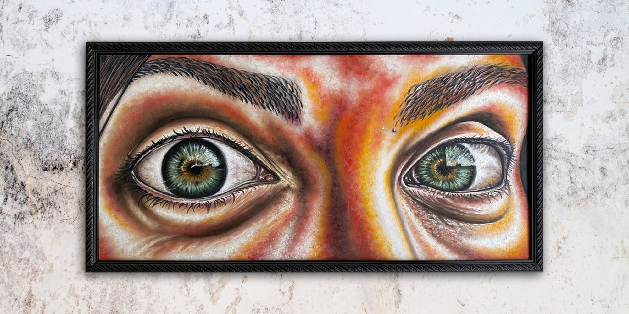 Art of the Day: ""En Tus Ojos", 2015" by Preston M. Smith (PMS)