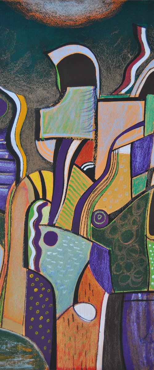 Abstract drawing by Valeri Tsvetkov