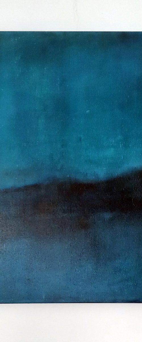 blue landscape by Marilina Marchica